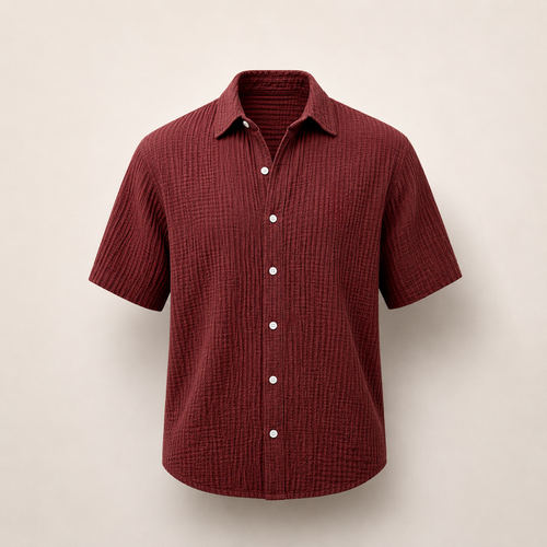 Buy 1 Get 1 Free - The Capri Textured Shirt