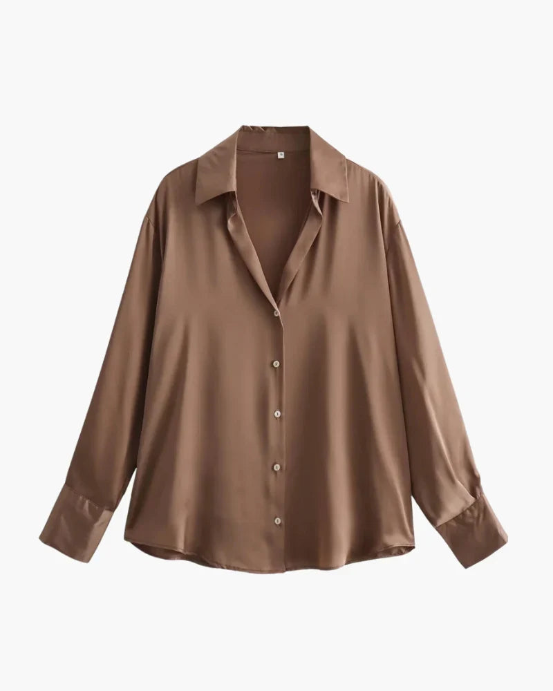 Vernier Éclat Satinbluse